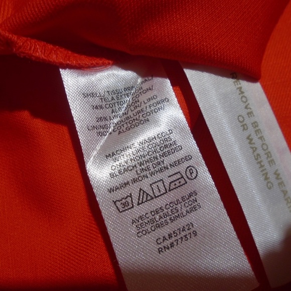 ANN TAYLOR NWT Cotton Linen Button Flare Dress 4P - Picture 8 of 9